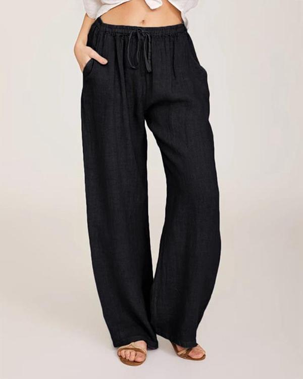 Womens Loose Casual Leisure Pants