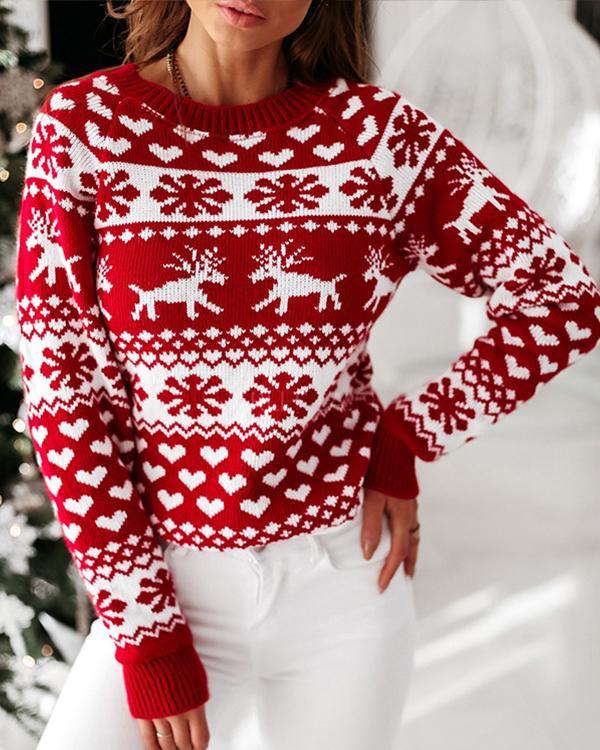 Women Christmas Plus Size Holiday Sweater