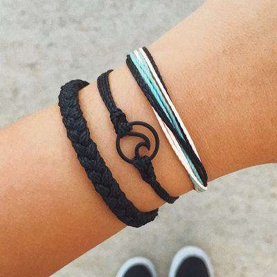 Bohemian Woven Wave Bracelet