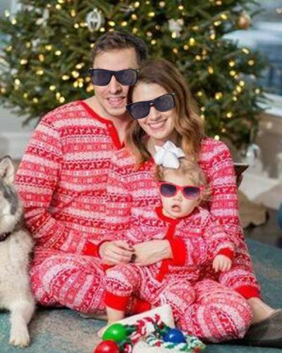 Family Matching Christmas Pajamas For Infants