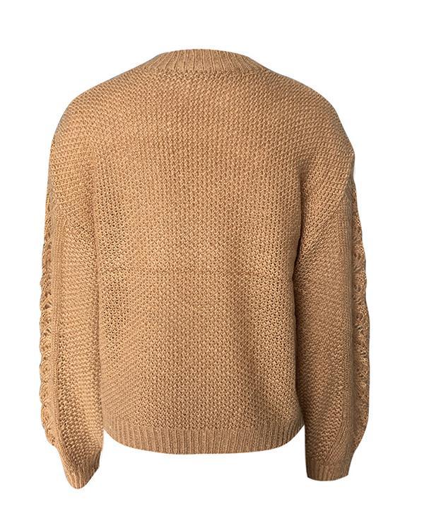 Crochet Sweater Patterns Long Sleeve Chunky Oversized Sweater