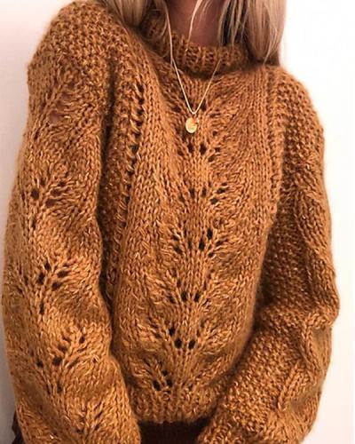 Crochet Sweater Patterns Long Sleeve Chunky Oversized Sweater
