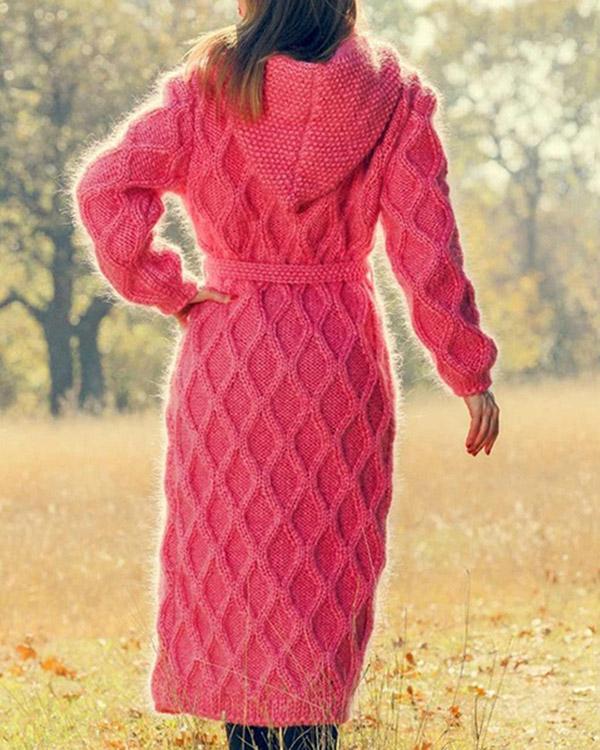 Autumn Fashion Women Long Sweater Cardigan Loose Coat