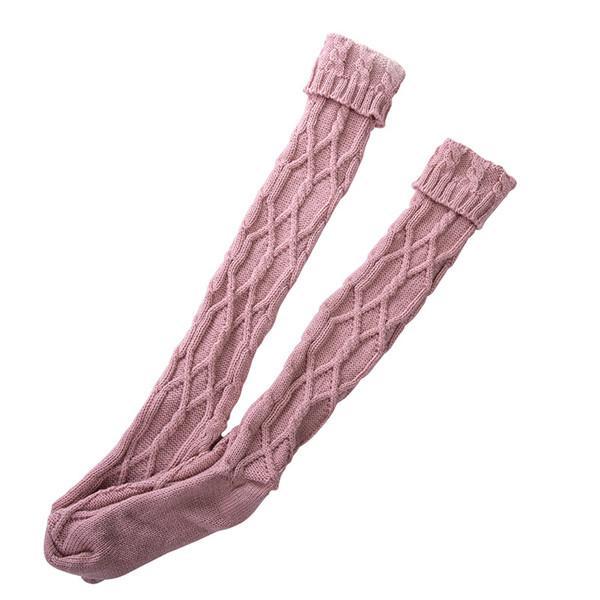 Knitted Long Thigh High Warm Socks