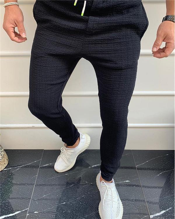 Men's Plain Sports and Leisure Pants