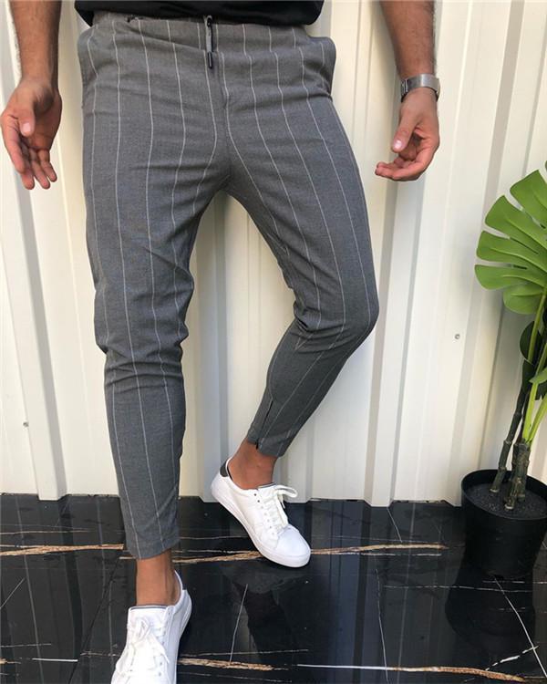 Checked Printed Casual Pants