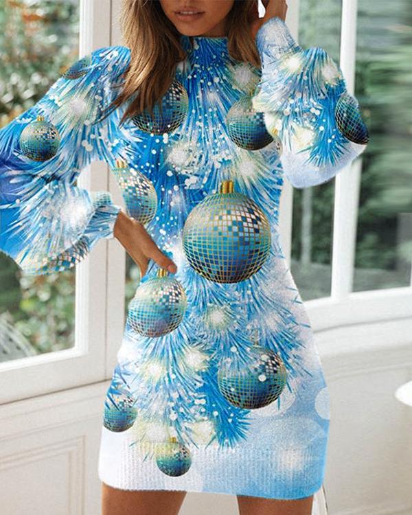 US$ 28.98 - Ladies Christmas Eve Fashion Long Sleeve Dress - www