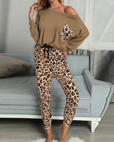 Casual Cotton Loungewear Women's Two Piece Sets