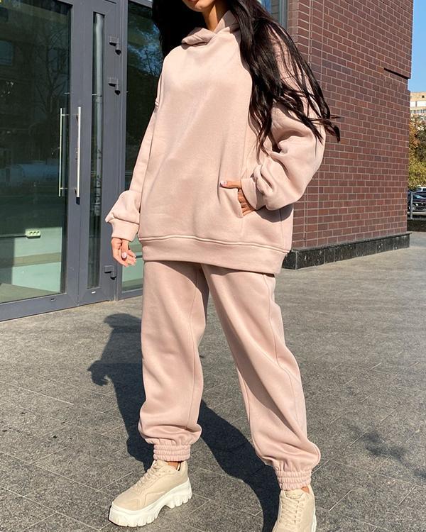 Women Tracksuits 2 Pieces Sets Casual Long Sleeve Outfits