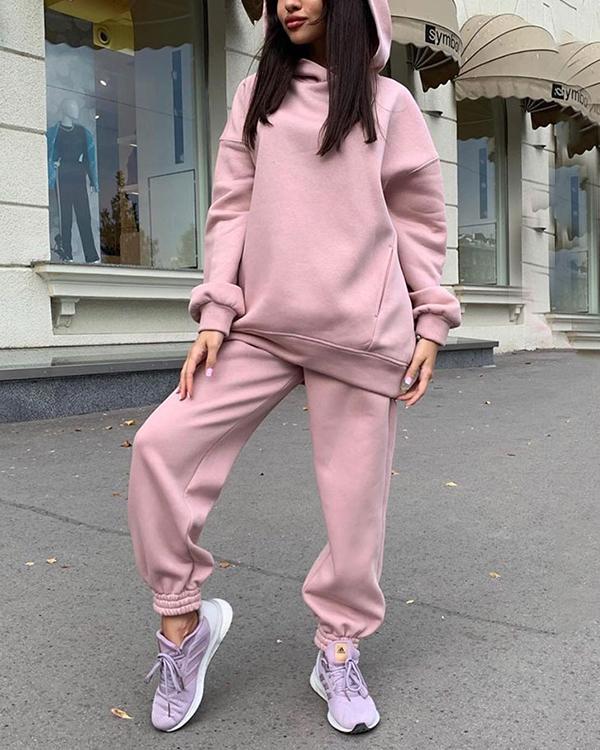 Women Tracksuits 2 Pieces Sets Casual Long Sleeve Outfits