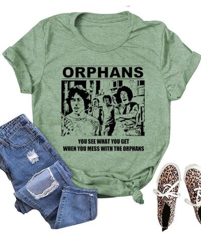 ORPHANS Printed Short Sleeves T-Shirt