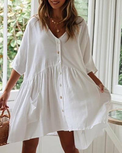 Embroidery Caftan Beach Tunic Cotton Beach Cover Up