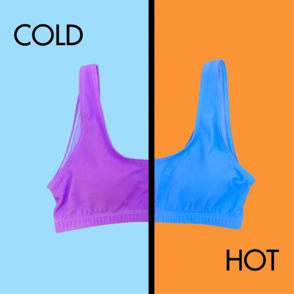Color-Changing Bikini High Waist Swimsuit