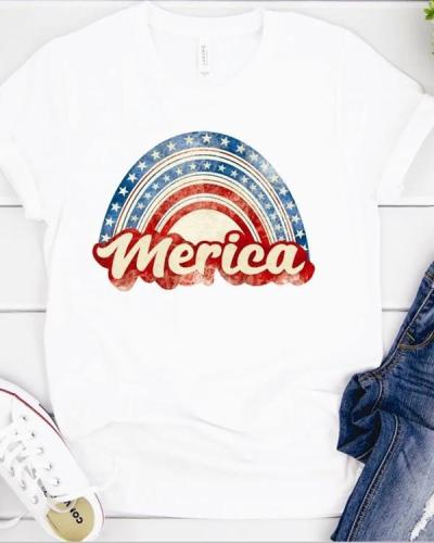 4th of July American T-shirt Tees