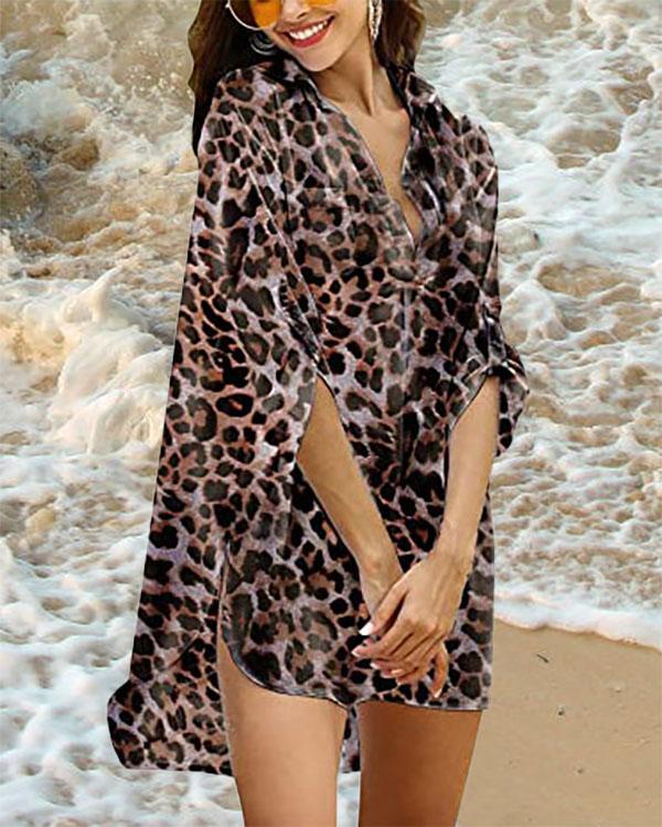 Women's Swimsuit Beach Cover Up Shirt-Bikini Beachwear Bathing Suit Beach Dress