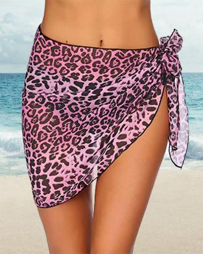 Women Short Sarongs Beach Wrap Sheer Bikini Wraps Chiffon Cover Ups
