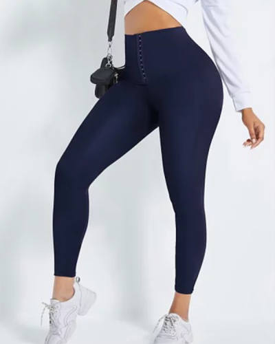 Seamless Waist Cicher Shapewear Sports Leggings