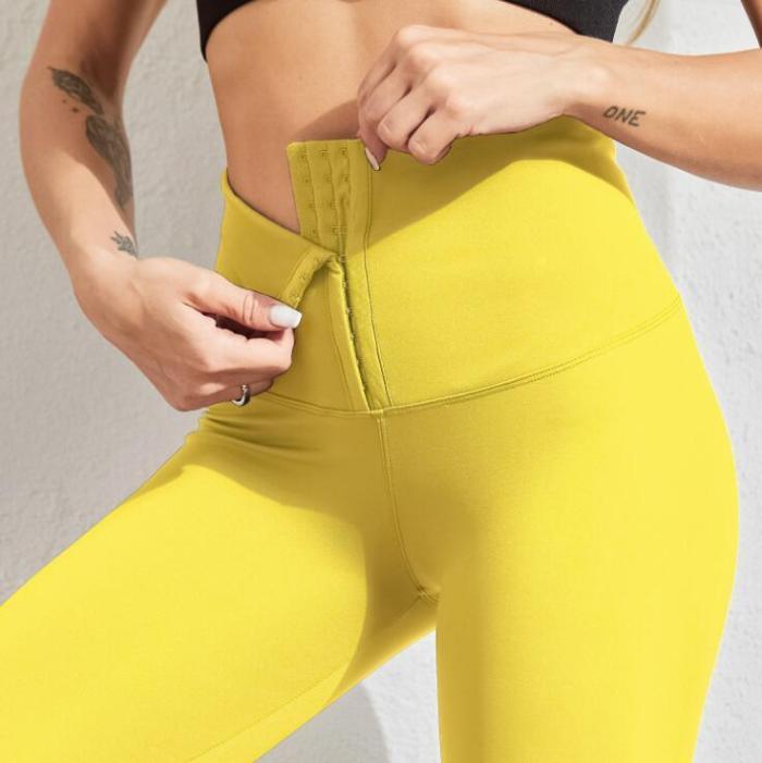 Seamless Waist Cicher Shapewear Sports Leggings