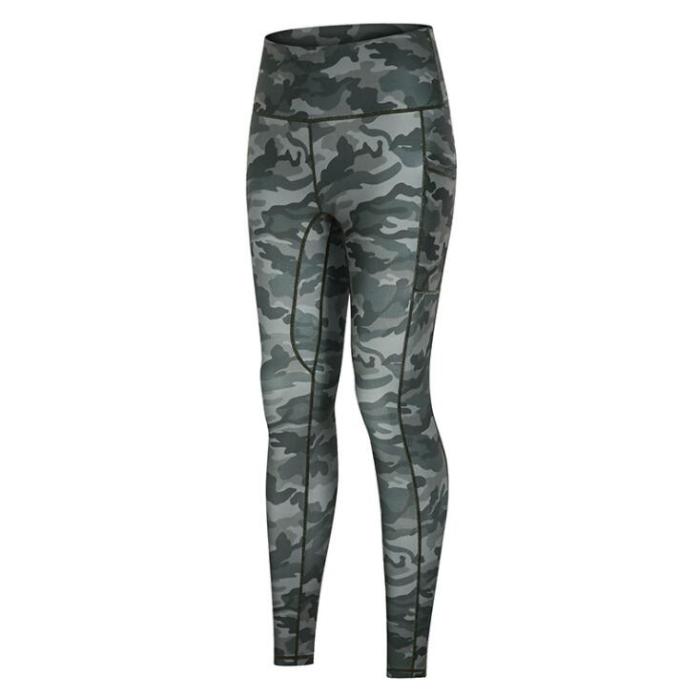 Camouflage Pocket Fitness Legging Yoga Pants