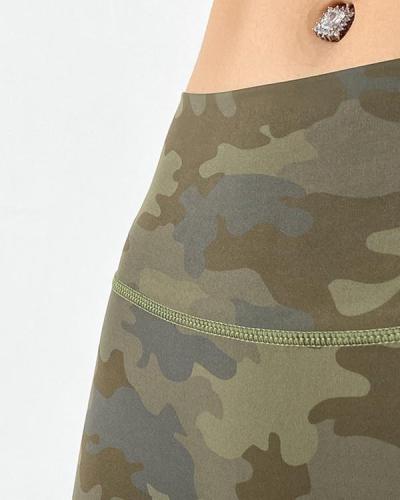 High Waist Camouflage Quick-drying Yoga Leggings