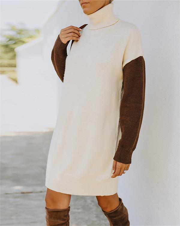 Loose knit dress