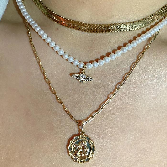 Space Baby Necklace
