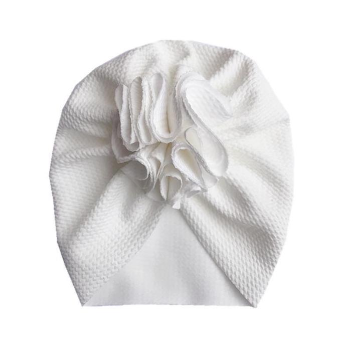 Children's hat soft knitted cloth bow