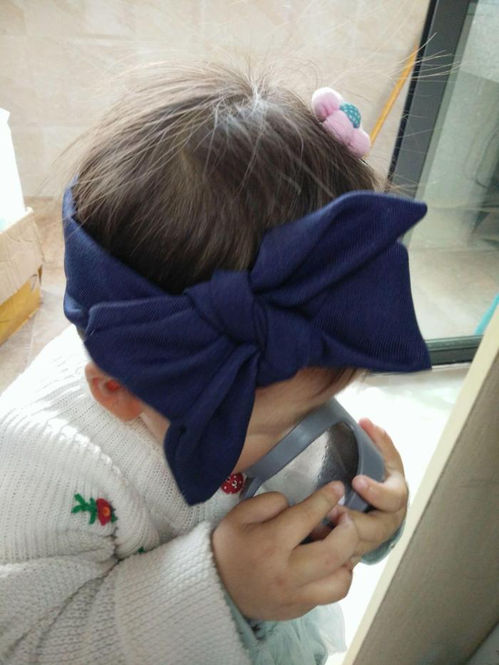 Baby Strap Retro Big Bow Headband