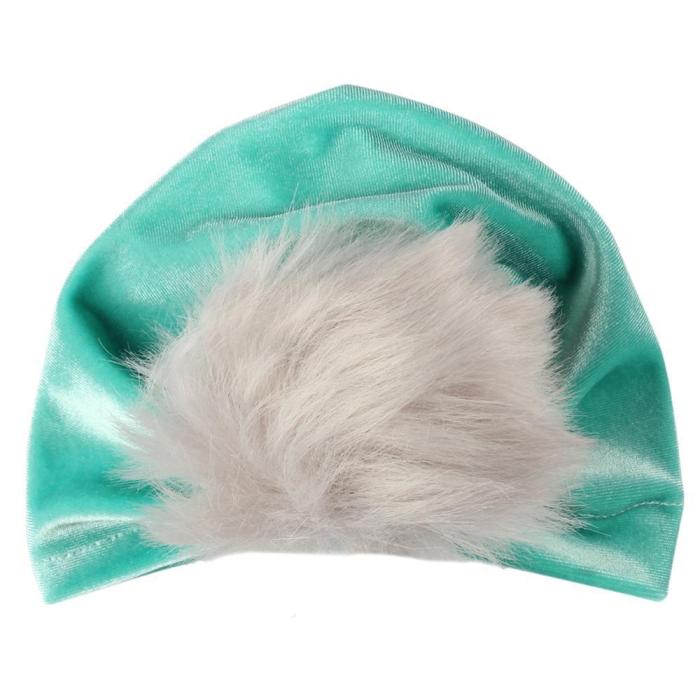Baby Fluff Ball Hat Headband