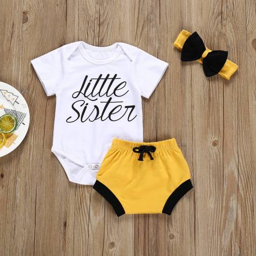3-piece Baby Littler Sister Suit