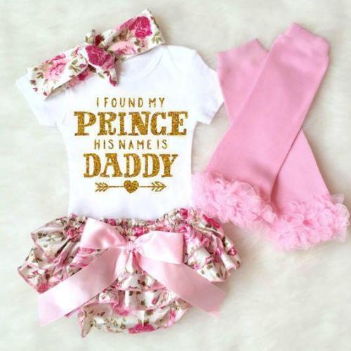 4-piece Baby Prince Daddy Set
