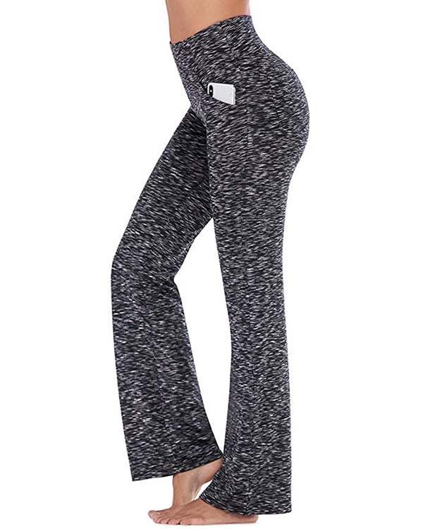 Women's Slim Wide Leg Pants Casual Yoga Pants S-4XL