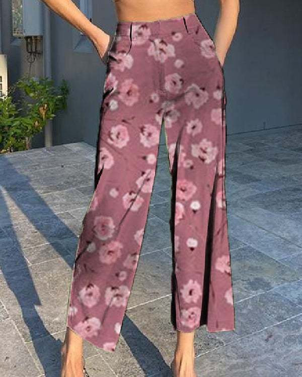 Women's Print Casual Loose Pants S-5XL