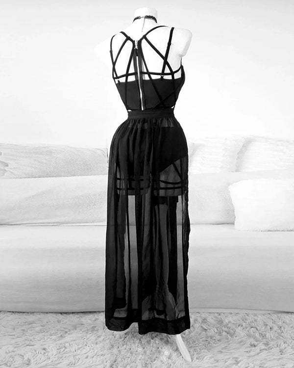 US$ 39.99 - Sexy Sling Sleeveless Dress - www.tangdress.com