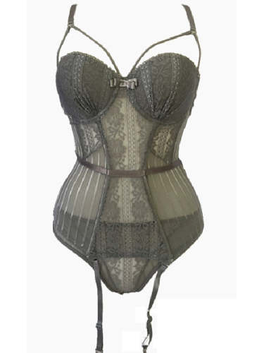 Lace Tied One-piece Erotic Lingerie