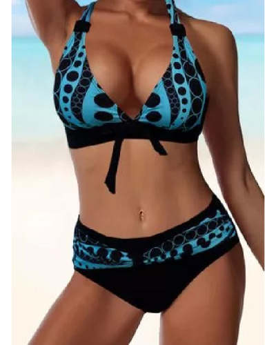 Split Bikini Casual Swimsuit