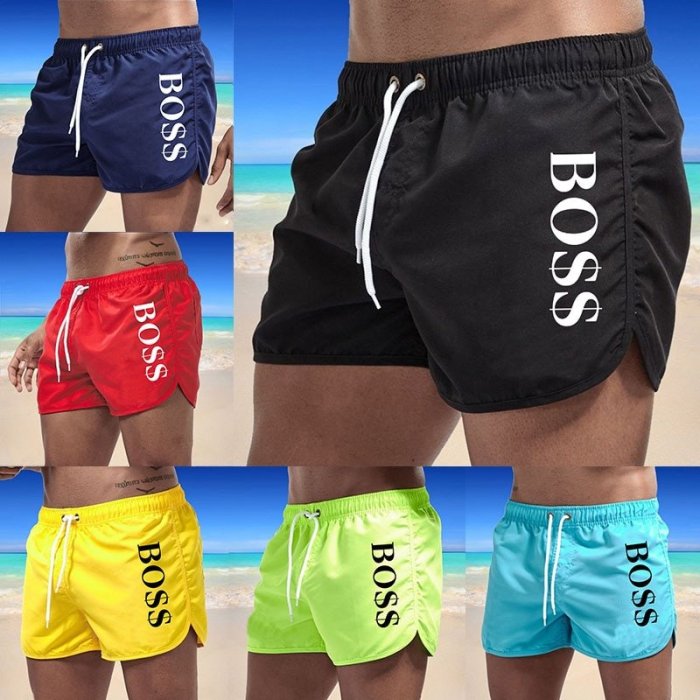 Men's Casual Shorts Summer Colorful Swimwear