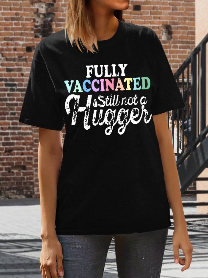 Funny Nurse Print Short Sleeve T-shirt
