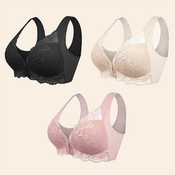 Hot Sale – Front Closure 5D Shaping Push Up Bra – Seamless, Beauty Back, Comfy