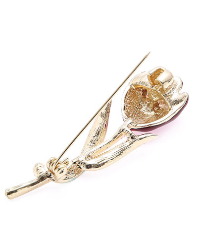 Floral Diamond Brooch