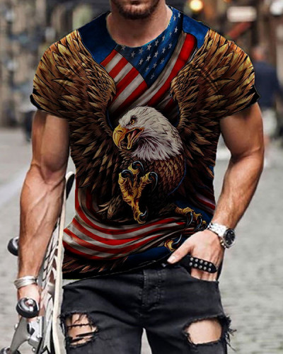 Men's Eagle Flag Top