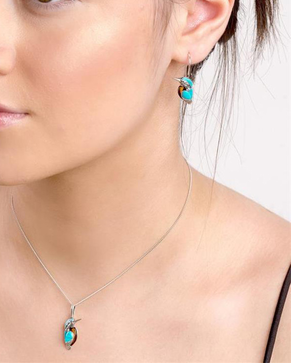 Bird Turquoise Necklace