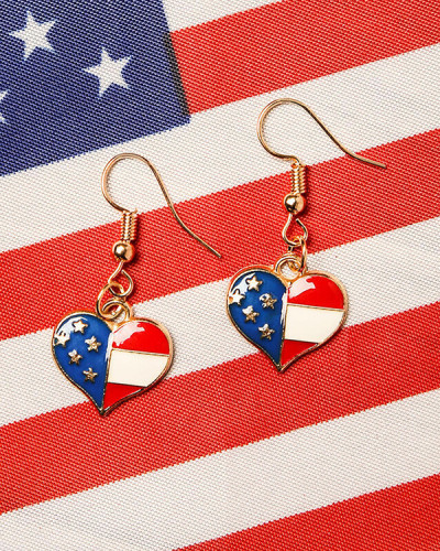 Flag Earrings