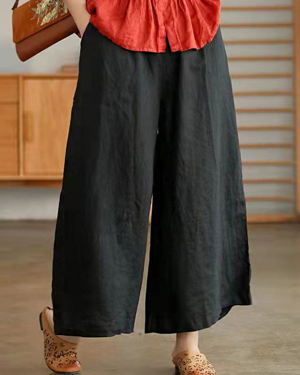 Loose Casual Linen Pants