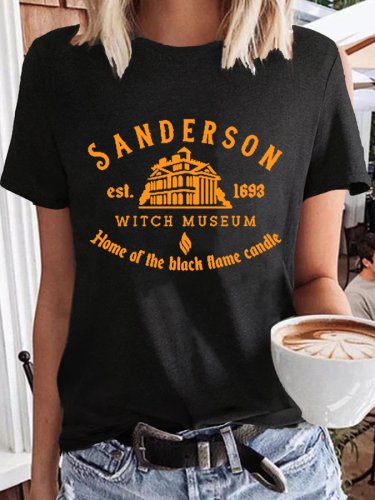 Women's Sanderson Witch Museum Casual Cotton Tee