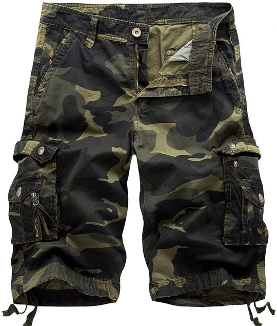 Men’s Loose Cargo Shorts with Big Pocket