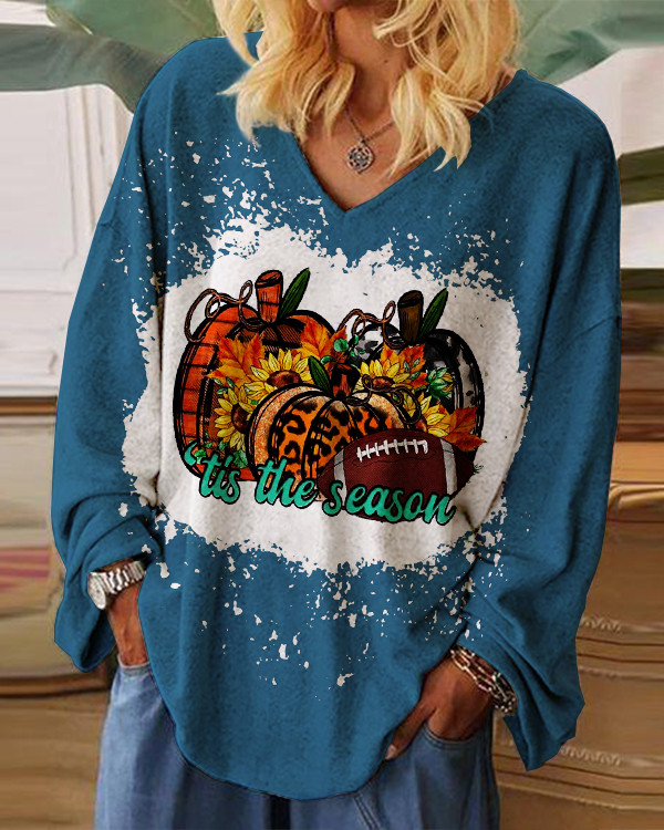 Tis' The Season Fall Casual Long-Sleeve T-Shirt