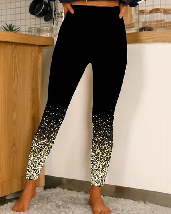 Leisure Stretch Bottoming Leggings Yoga Pants