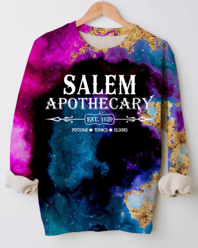 Salem Apothecary Tie Dye Sweatshirt