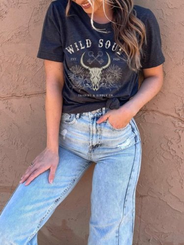 Women's Wild Soul Loose Casual T-Shirt